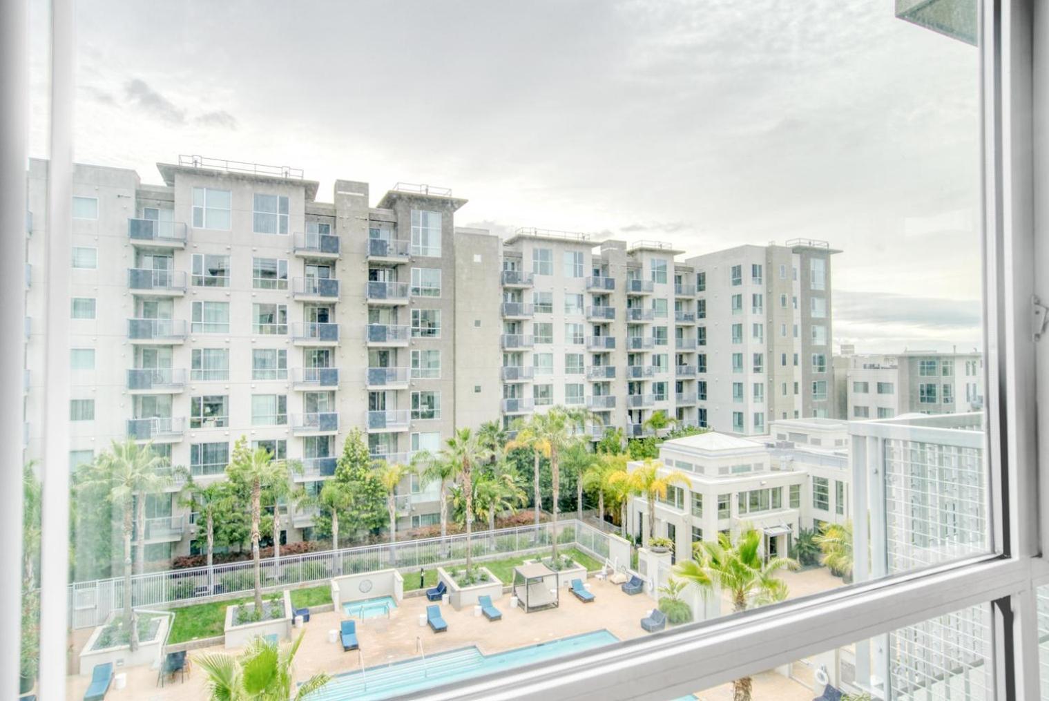 1br W Lounge Wd Gym Nr Shops Sfo-954 * Santa Clara